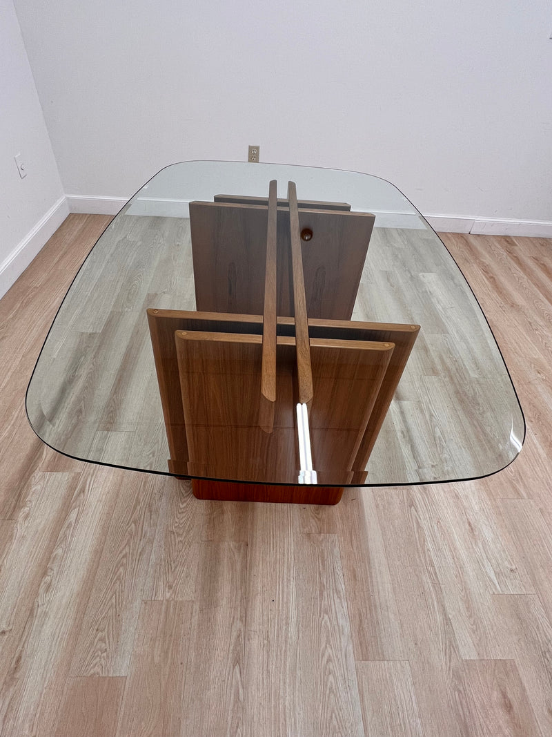 Mid Century Dining Table by Gustav Gaarde for Trekanten