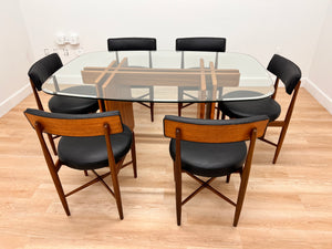 Mid Century Dining Table by Gustav Gaarde for Trekanten