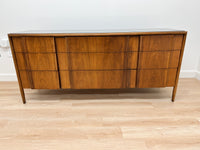 Mid Century Credenza/Mirror by Barney Flagg for Drexel