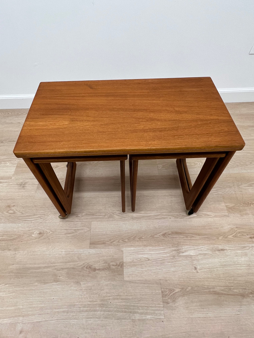 Mid Century Trolley Nest of Tables by McIntosh of Scotland