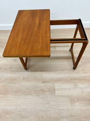 Mid Century Trolley Nest of Tables by McIntosh of Scotland