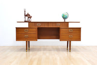 MID CENTURY TEAK DESK BY AUSTINSUITE