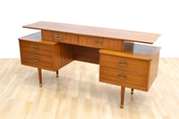 MID CENTURY TEAK DESK BY AUSTINSUITE