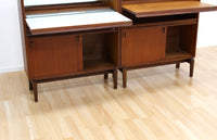 MID CENTURY DRINKS CABINET/DESK BUREAU BY BEAVER & TAPLEY