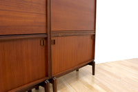 MID CENTURY DRINKS CABINET/DESK BUREAU BY BEAVER & TAPLEY