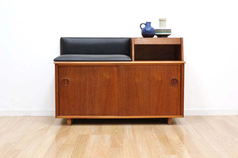 MID CENTURY TELEPHONE BENCH BY CHIPPY HEATH