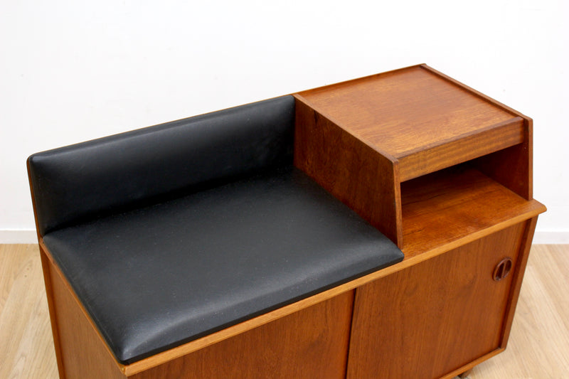 MID CENTURY TELEPHONE BENCH BY CHIPPY HEATH