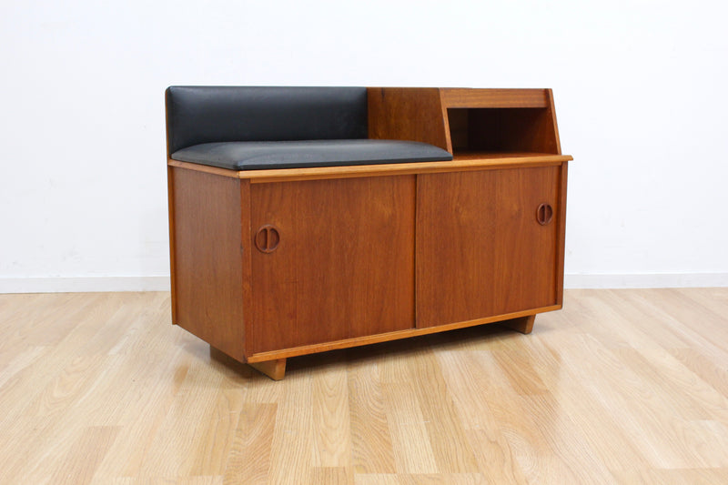 MID CENTURY TELEPHONE BENCH BY CHIPPY HEATH