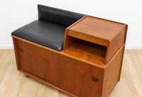 MID CENTURY TELEPHONE BENCH BY CHIPPY HEATH