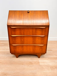 Mid Century Secretary Desk by Sutcliffe furniture of England