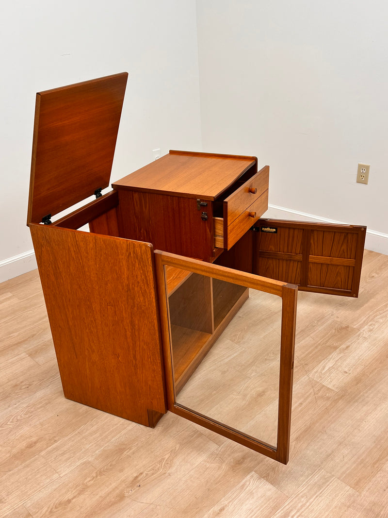 Mid Century Hi Fi Cabinet by Nathan Furniture...