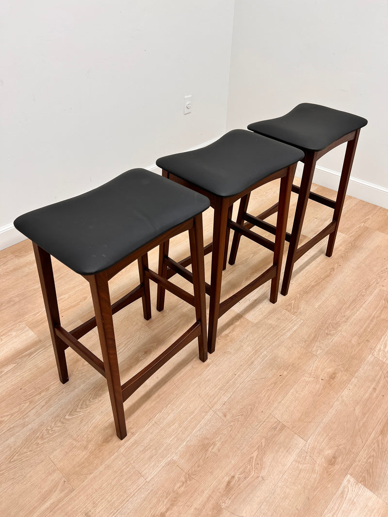 Mid Century Bar/Kitchen Stools (3)