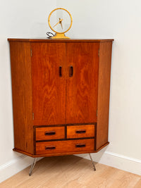 Mid Century Corner Cabinet....Danish