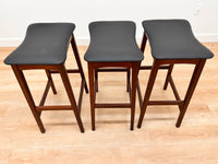 Mid Century Bar/Kitchen Stools (3)