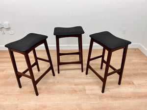 Mid Century Bar/Kitchen Stools (3)