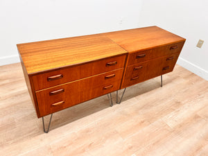 Mid Century Dresser Pair by G Plan