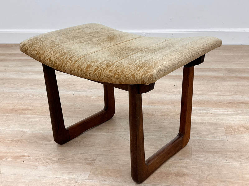 Mid Century Vanity stool by Uniflex