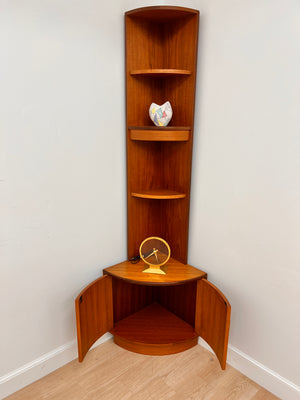 Mid Century Corner Cabinet by G Plan