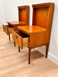 Mid Century Nightstands by William Lawrence of Nottingham