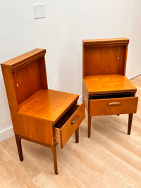 Mid Century Nightstands by William Lawrence of Nottingham