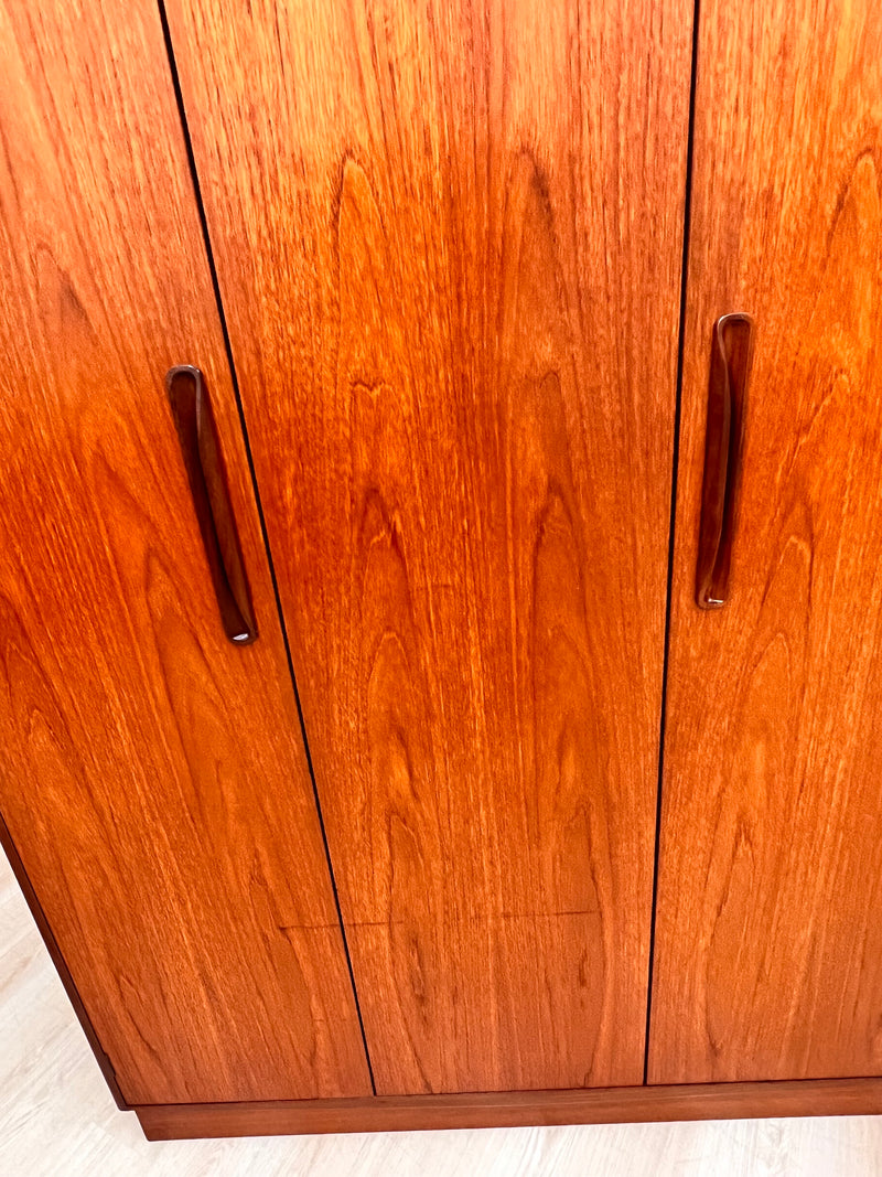 Mid Century Triple Armoire by VB Wilkins for G Plan