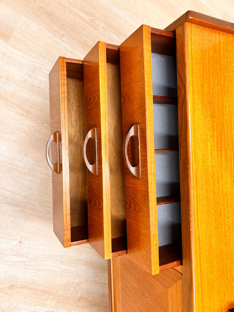 Mid Century Credenza High Boy by E Gomme Ltd of London