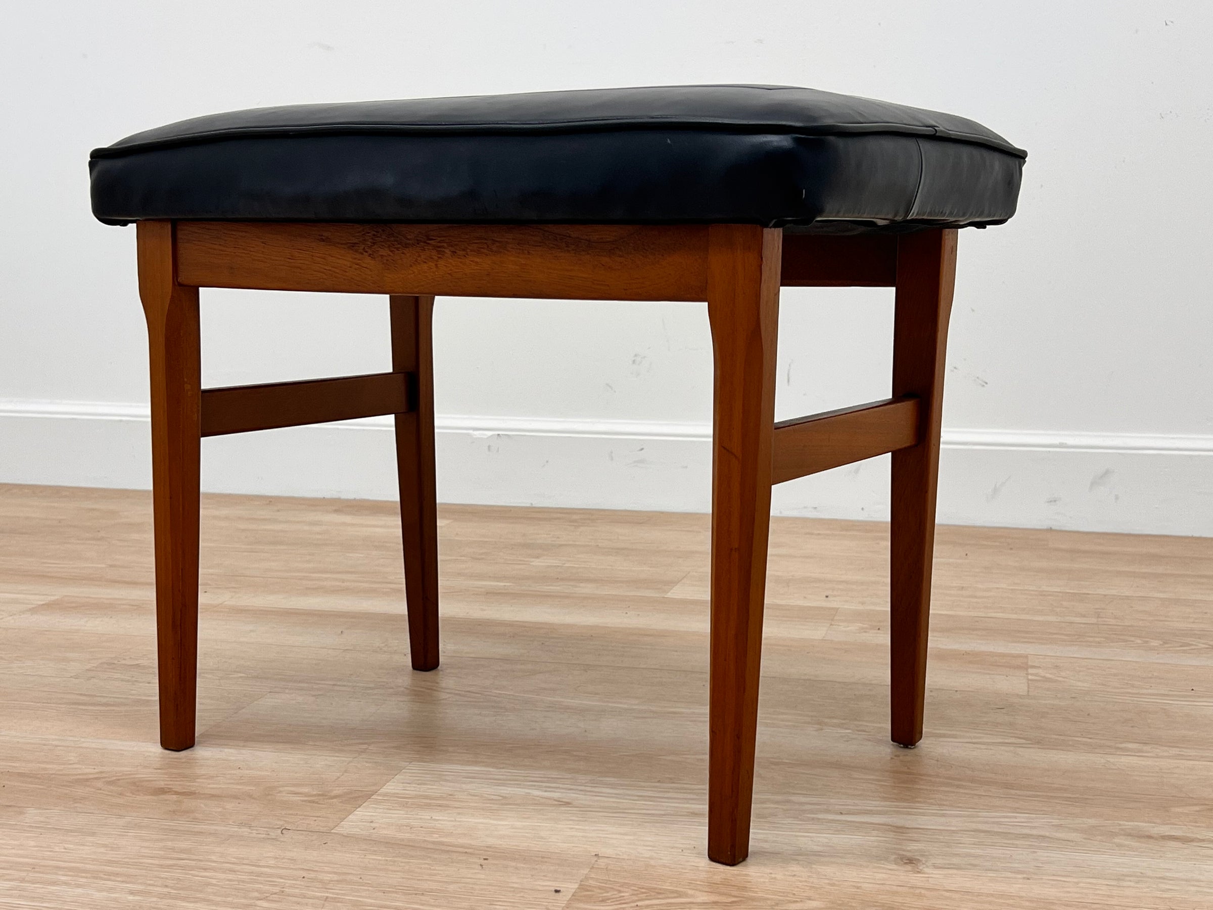 Teak vanity stool cheap