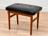 Mid Century Vanity stool by Nathan Furniture