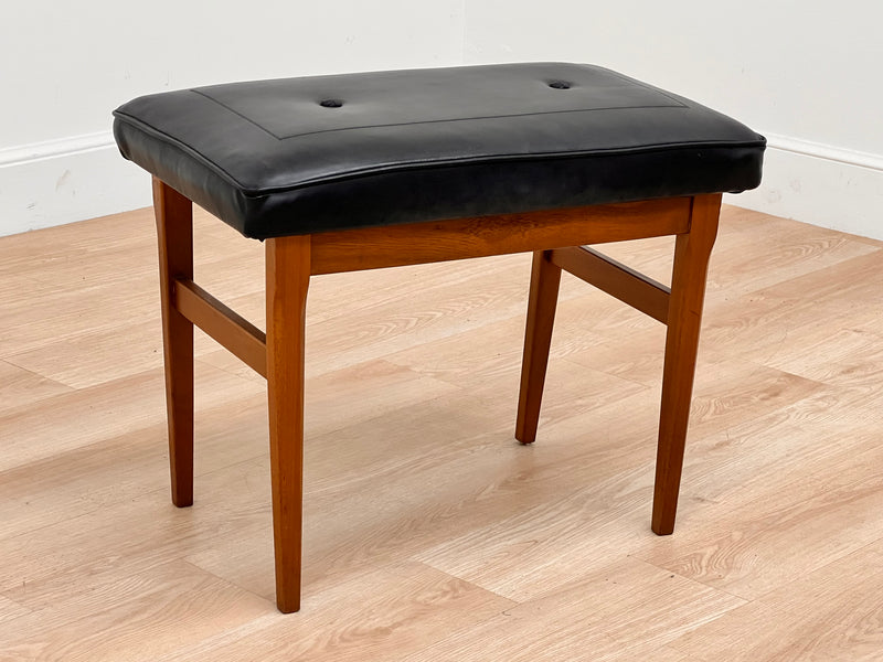 Mid Century Vanity stool by Nathan Furniture