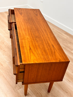 Mid Century Entryway Console Made in England..