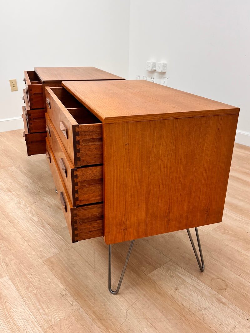 Mid Century Dresser Pair by G Plan