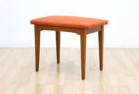 MID CENTURY VANITY STOOL BY ELLIOTS OF NEWBURY