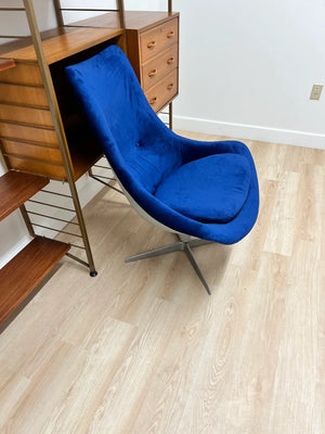 Mid Century Egg  chair by Lurashell of England