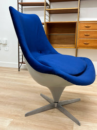 Mid Century Egg  chair by Lurashell of England