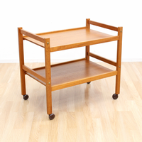 MID CENTURY BAR CART BY BRDR FURBO OF DENMARK