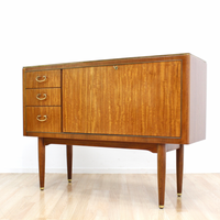 MID CENTURY DRINKS CABINET CREDENZA BY GREAVES AND THOMAS