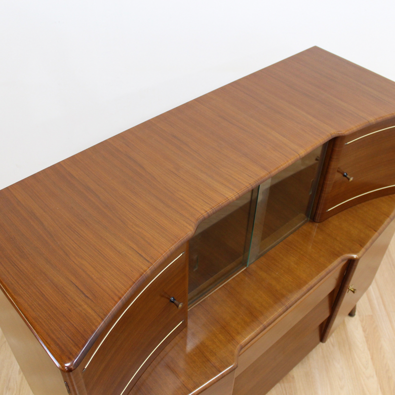 MID CENTURY HUTCH CREDENZA BY BEAUTILITY